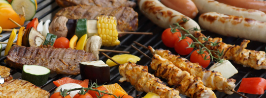 BBQ met partners